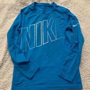 Boys large Nike long sleeve tech t-shirt